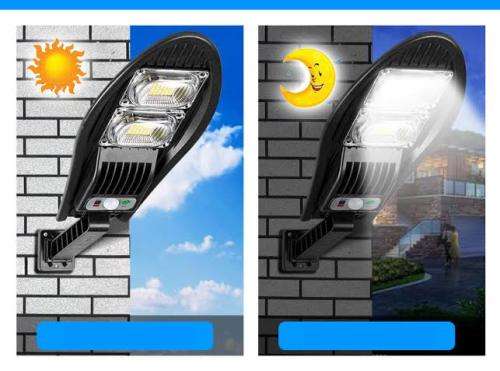 Outdoor Solar Induction Led street Light with Remote Control