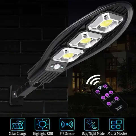 Outdoor Solar Induction Led street Light with Remote Control