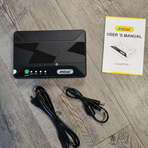 10000 mAh mini DC UPS (uninterrupted Power Supply)