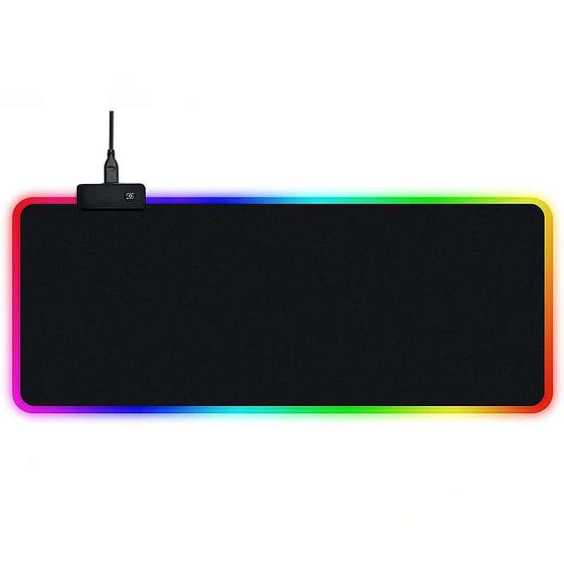 LED RGB Gaming Mousepad Anti-Slip Illuminated 30x25x04cm