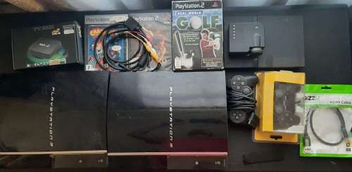 Projector with TV Box - Playstation 3 and PS2