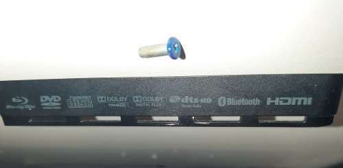 Hard Drive HDD Slot Door Cover Case Clip W/Screw for PS3 Slim