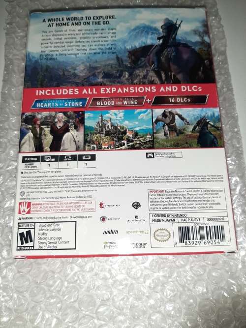 The Witcher 3 (Nintendo Switch)