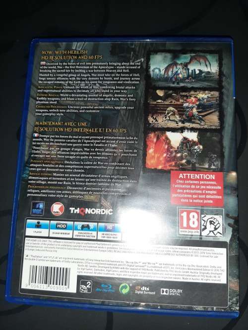 Darksiders Warmastered Edition PS4