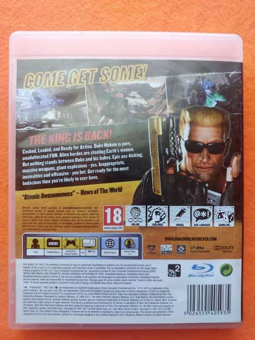 Duke Nukem Forever PS3