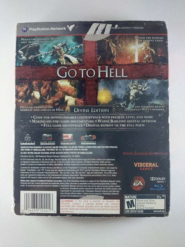 Dante`s Inferno Divine Edition