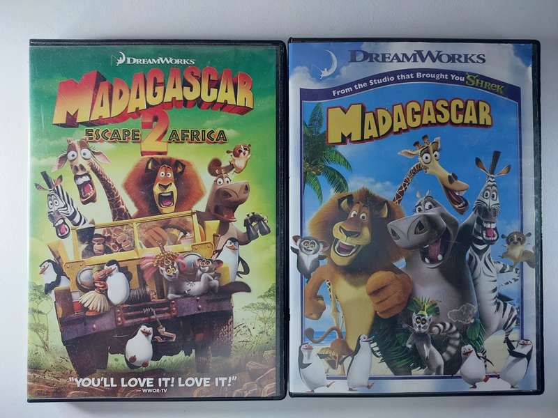 Madagascar PS3 + 2 DVD Movies