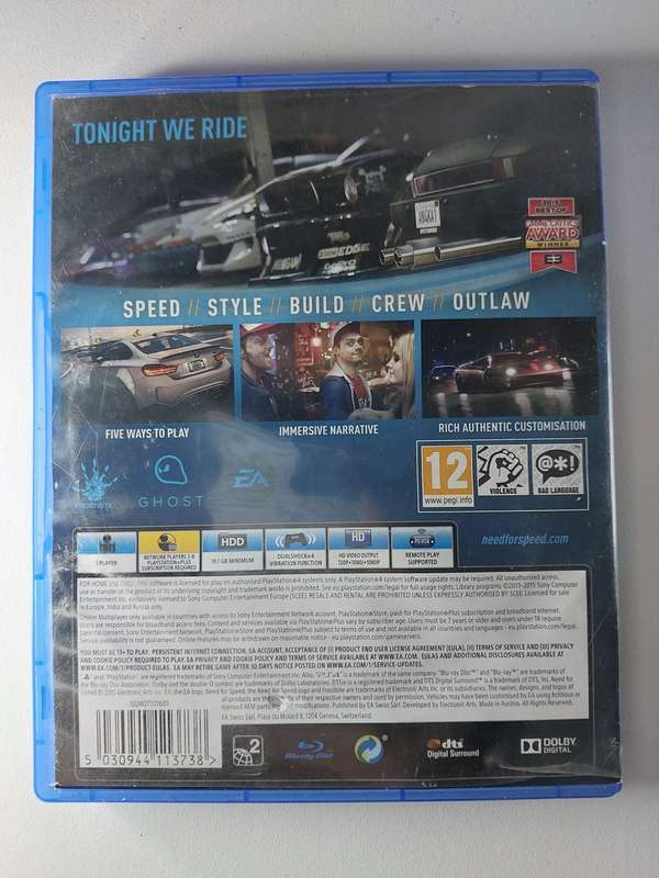 NFS PS4