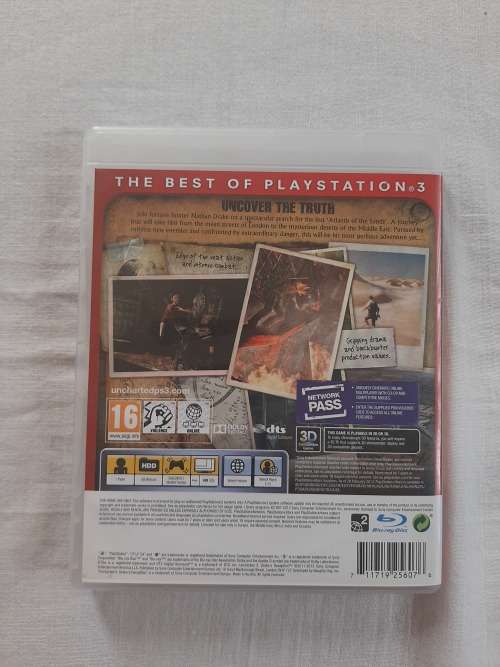 Uncharted 3 PS3 Game