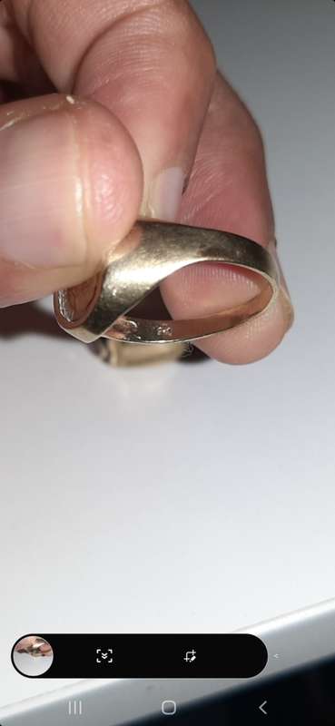 Gold Ring for Men x2