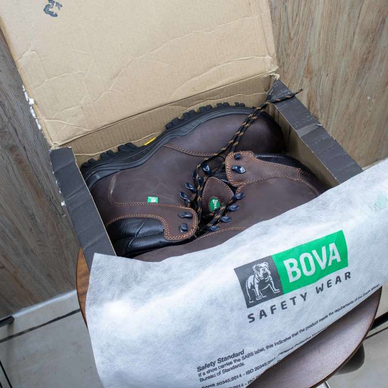 Bova Safety Work Boots - Nebula (Size 13)