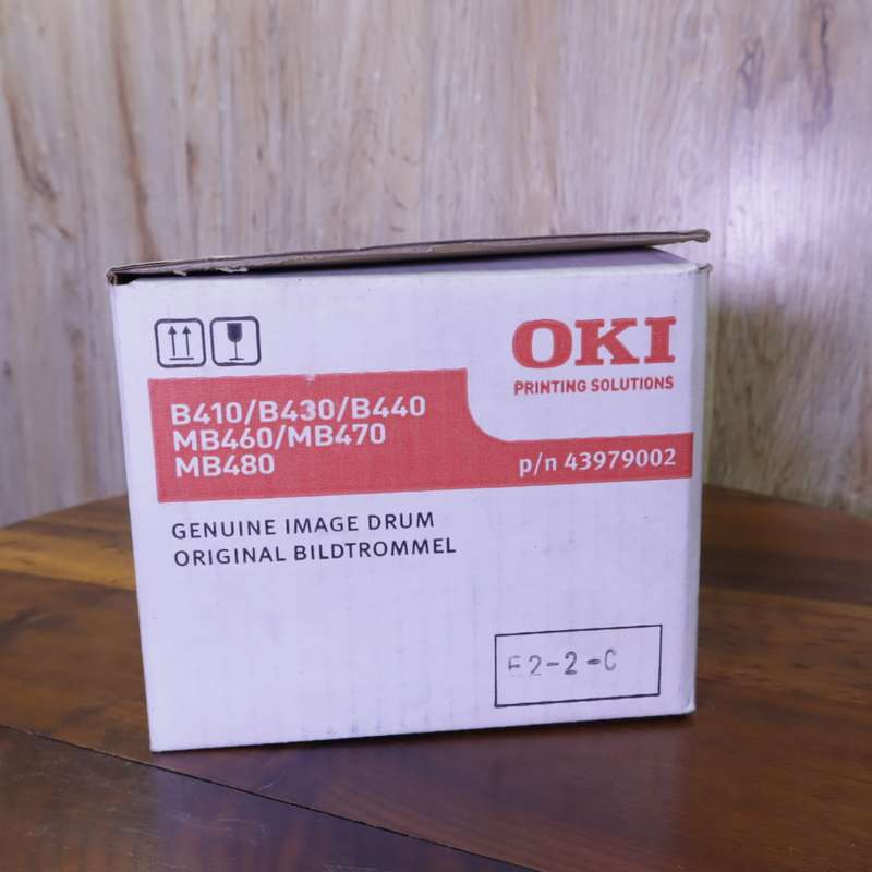 OKI 43979002 Image Drum (25,000 pages) for OKI B410 B430 B440, MB460, MB470, MB480 Printers