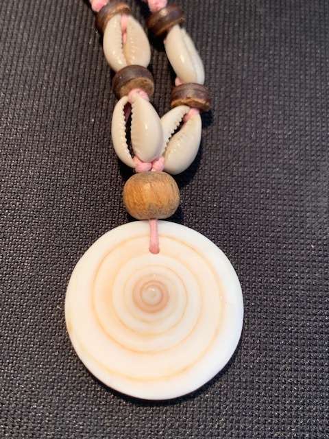 Cut Conus Shell Necklace