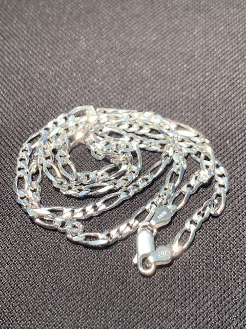 Necklace - Sterling Silver Chain 50 cm long