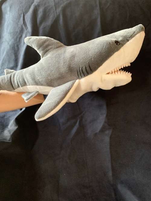 Great White Shark Full-Hand Puppet 56 cm