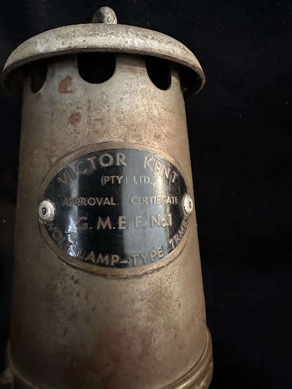 Wolf safety mining lamp  VINTAGE GREEN & SONS WOLD NO 1 MINING/SAFETY LAMP