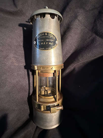 Wolf safety mining lamp