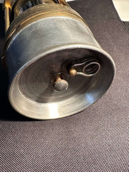 Wolf safety mining lamp