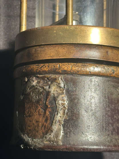 Wolf safety mining lamp  (American lamp)