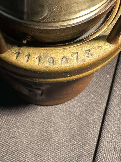 Wolf safety mining lamp (Germany)