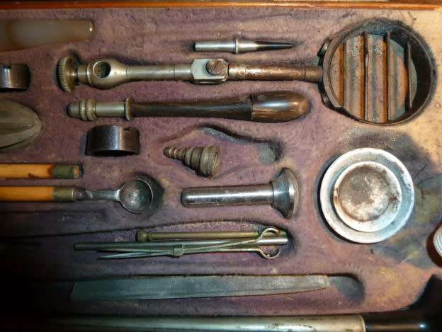Science Chemistry kit in wooden box