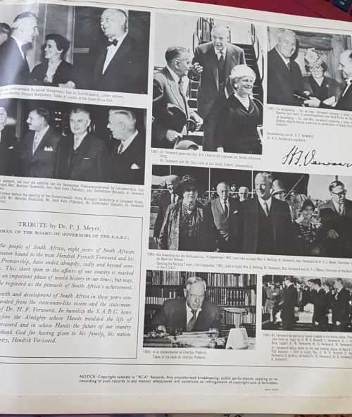 Hy was n man- Die Herdenkings album/ The Commemorative Album ( Hendrik Verwoerd)