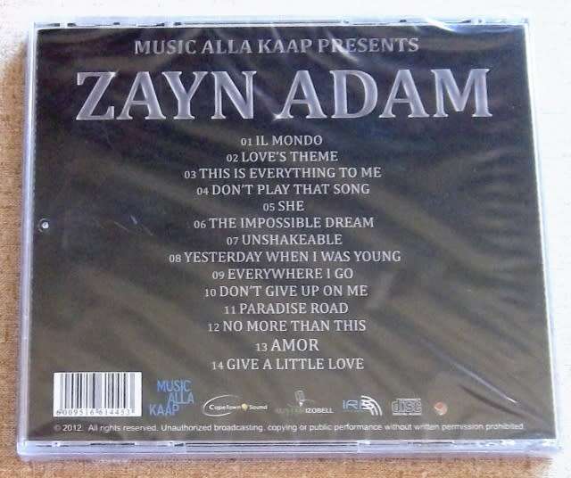 CD, Zayn Adam- Celebrating 50 Years