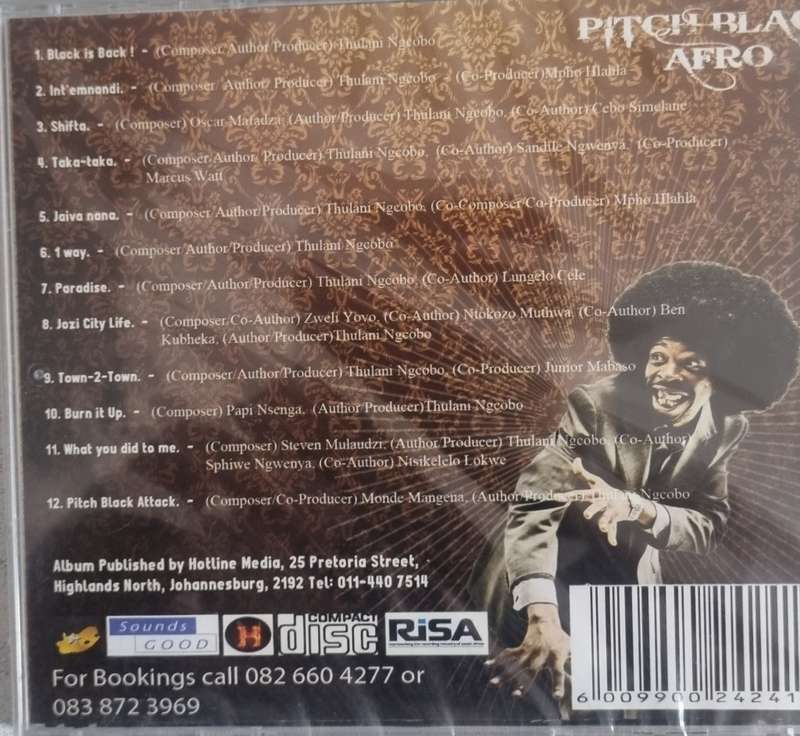 CD, Pitch Black Afro- Int'Emnandi
