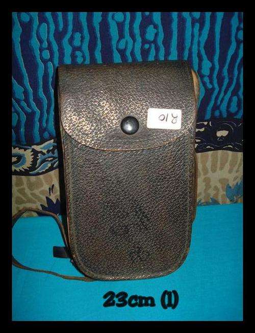 Very old leather camera bag