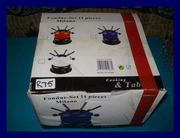 Nice Fondue-set 11 pieces Milano