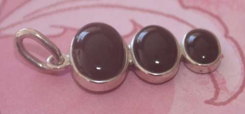 Vintage Pendant Onyx