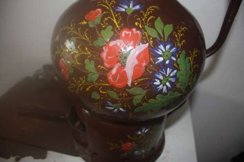 Vintage Coffee Pot on Stand