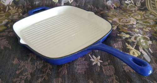 Cast Iron Cookware Square Skillet Pan