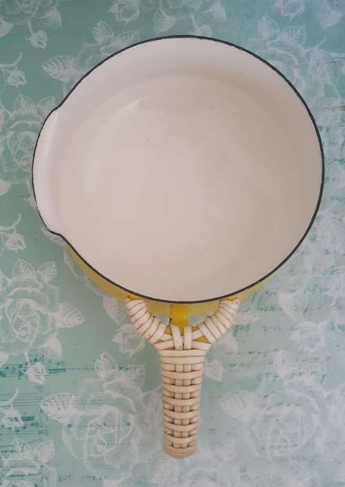 Vintage Dansk Butter Warmer with Wrapped Handle (REDUCED)