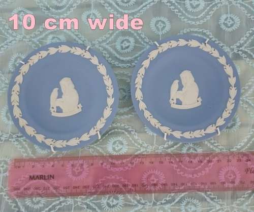 Wedgewood Jasperware wall plates mini