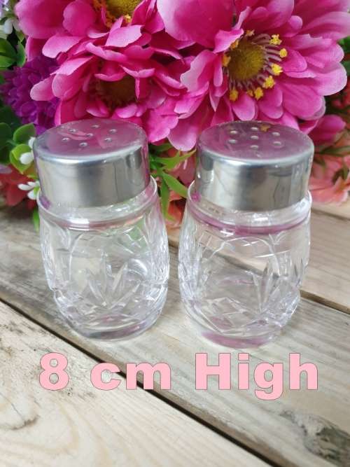 Crystal Salt and Pepper Set