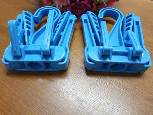 Two Heavy Duty Coat Hangers (Reduced to Clear)