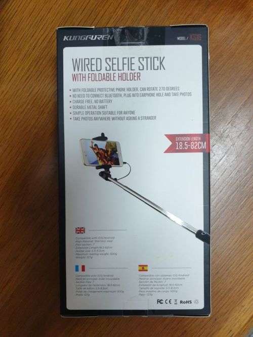 Kungfuren Selfie Stick