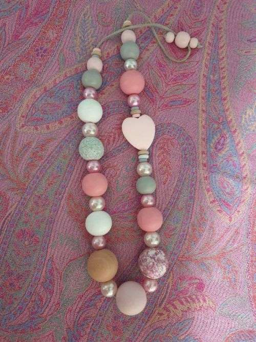 Large Wooden Bead Necklaces 4
