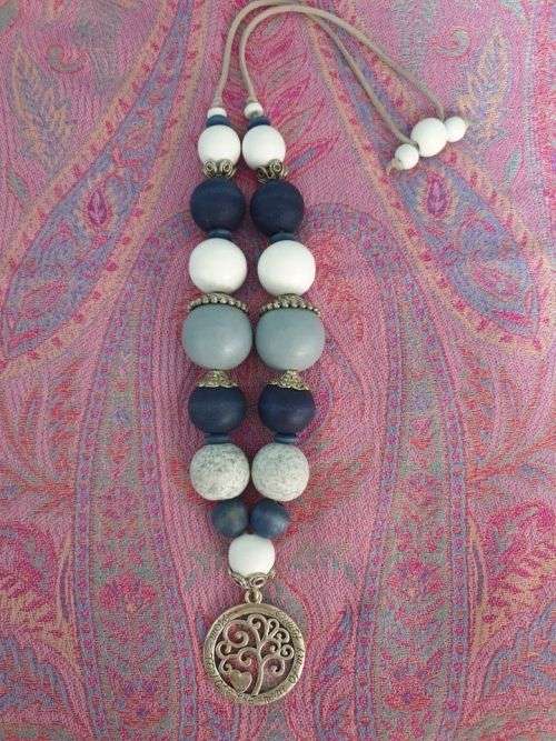 Large Wooden Bead Necklaces 4