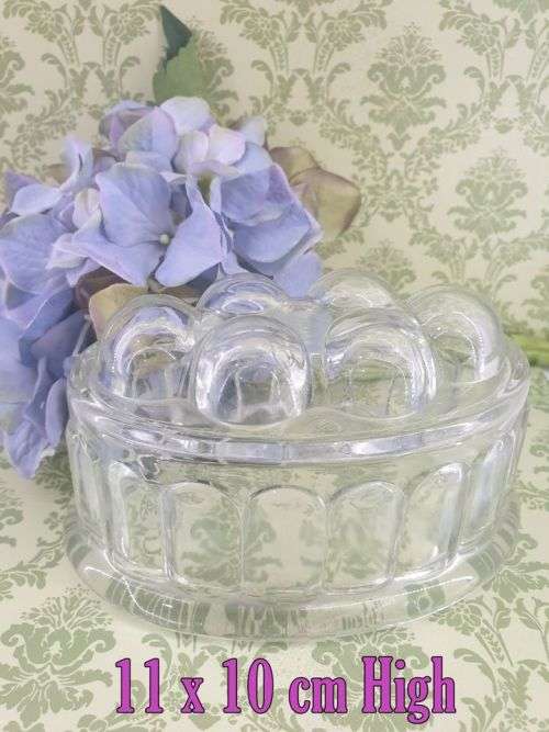 Vintage Glass Jelly Mould