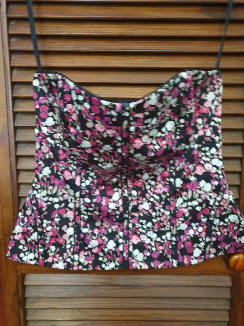 Ladies  Purple Corset
