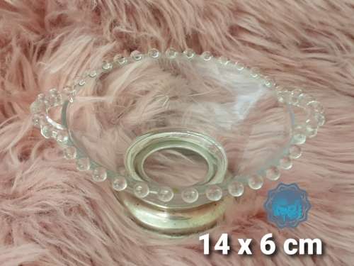 Sterling Silver and Glass  Bowl
