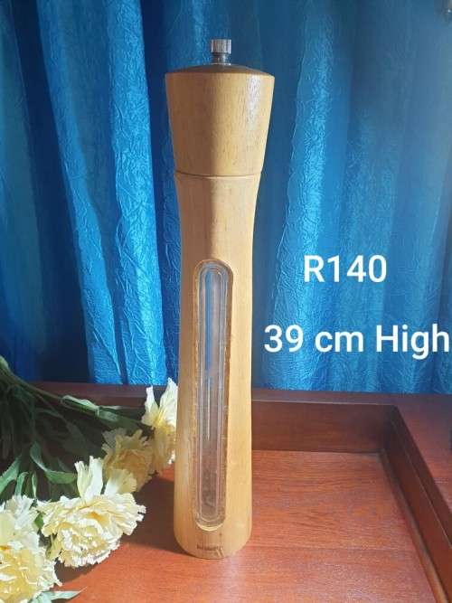 Large Wooden Pepper Mill  Just for You (REDUCED TO CLEAR)