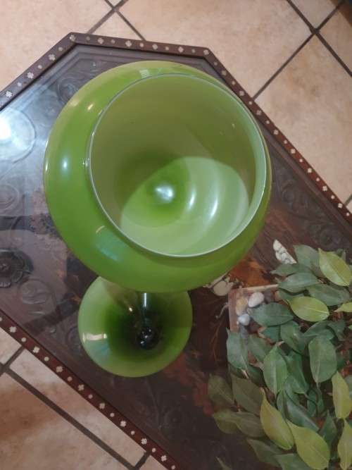 Studio Glass Bowl with Lid  Just for You
