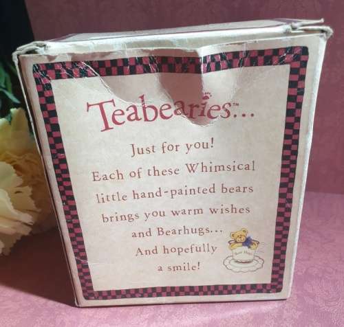 Collectable Teddy in Teacup Just for You