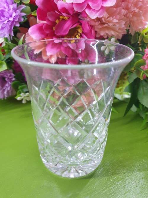 Stunning Small Crystal Vase