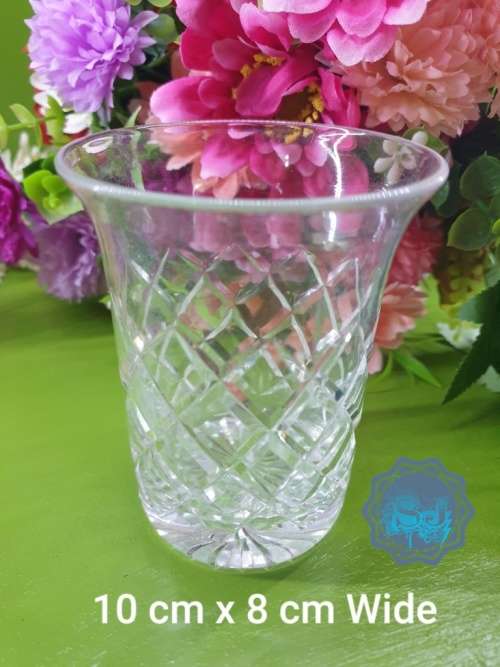 Stunning Small Crystal Vase