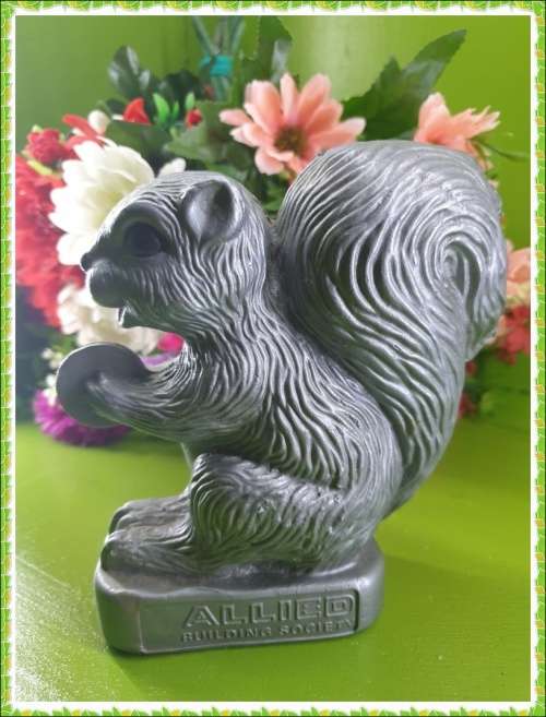 Collectable Plastic Squirrel Money Box