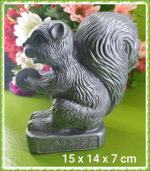 Collectable Plastic Squirrel Money Box